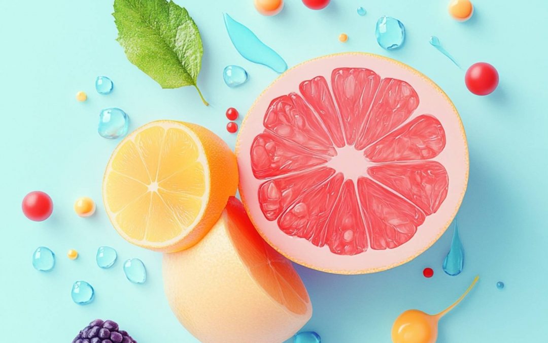 Les bienfaits des acides de fruits (AHA) dans les produits coréens